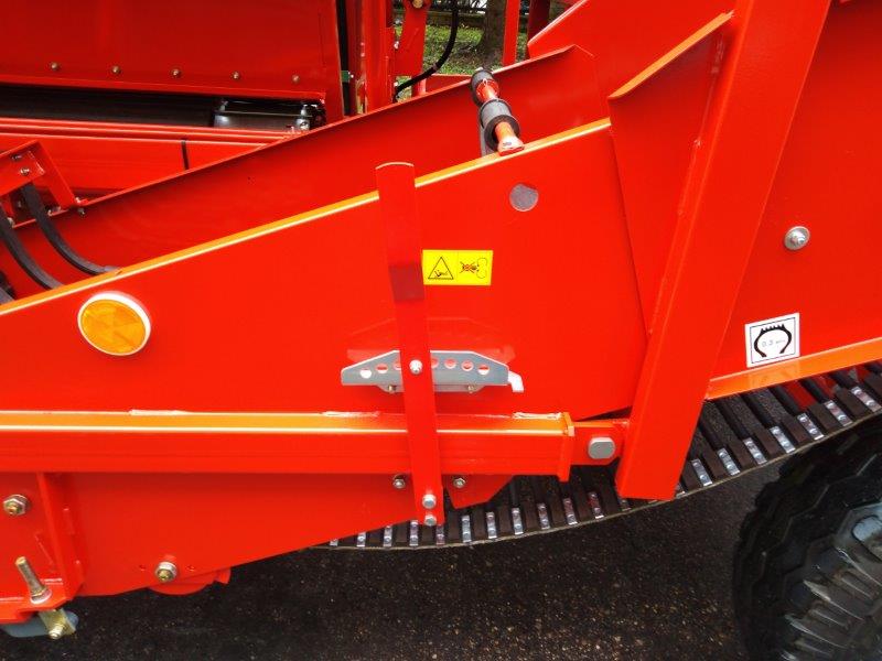 PYRA regulacja wstrząsania tasmy odsiewacza