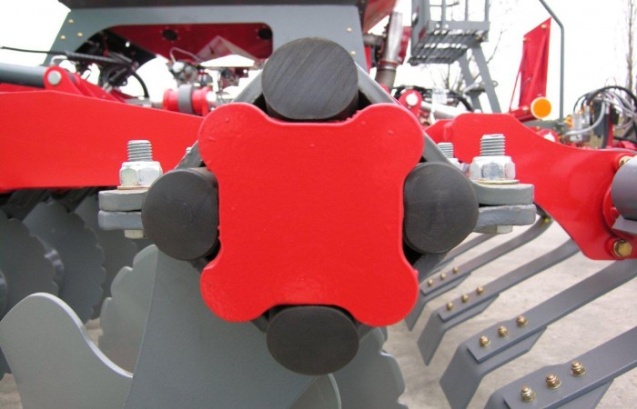 FENIX 3000 - amortyzatory gumowe talerzy uprawiających